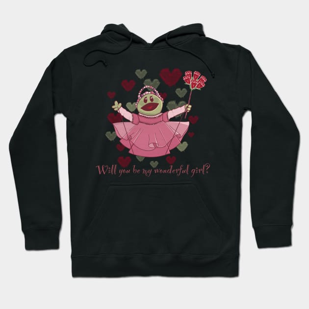 Nanalan valentines Hoodie by Artbygoody